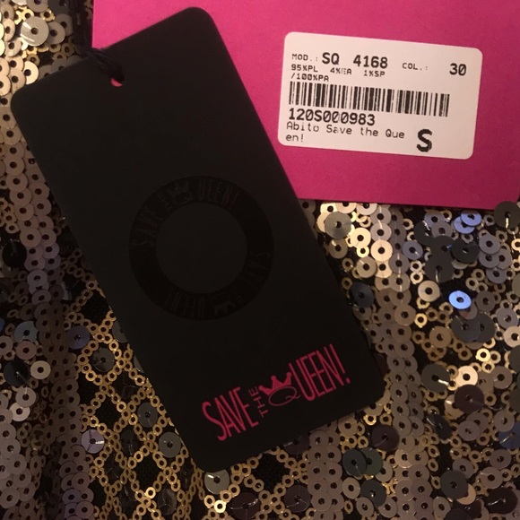 🇮🇹 Save the Queen Sequined Dress (NWT) - Picture 15 of 16